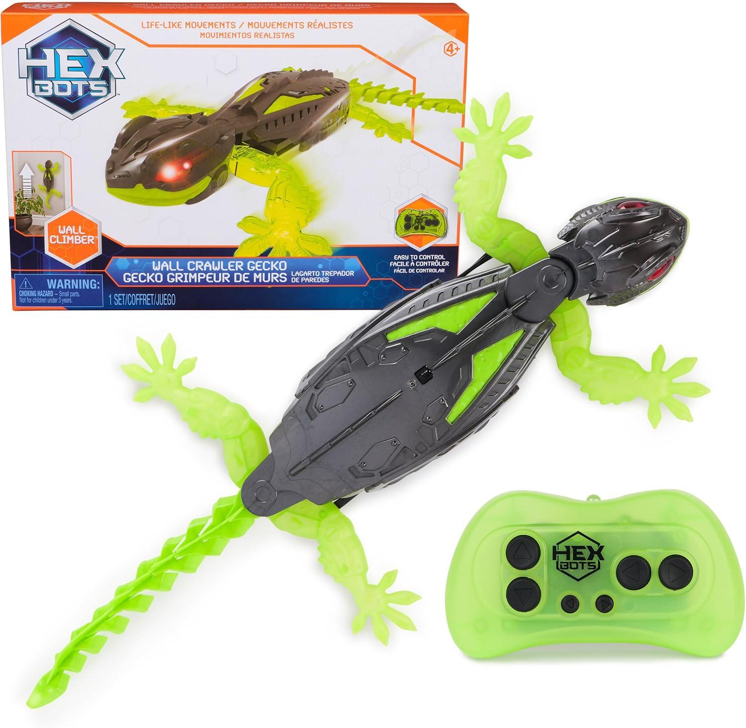 Glow and Go: HEX BOTS Wall-Climbing Gecko Roundup