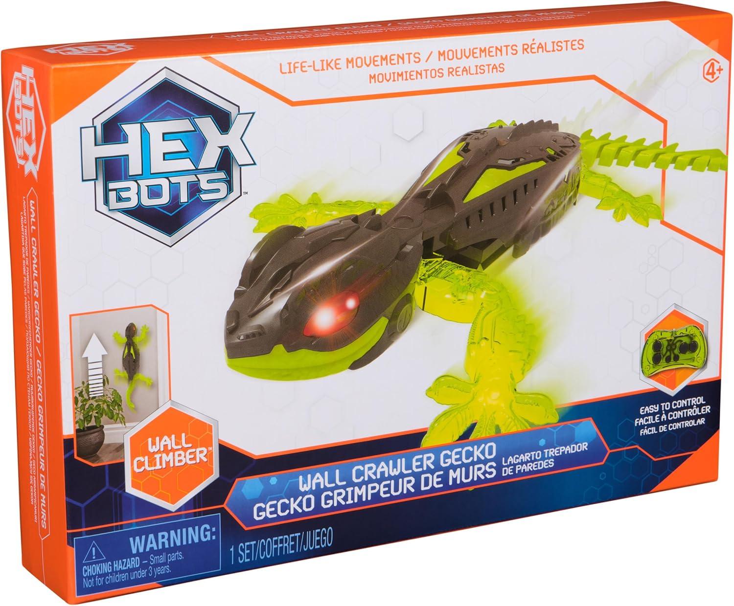 Creepy-Cool Fun with Our HEX BOTS Wall Crawler Gecko Review