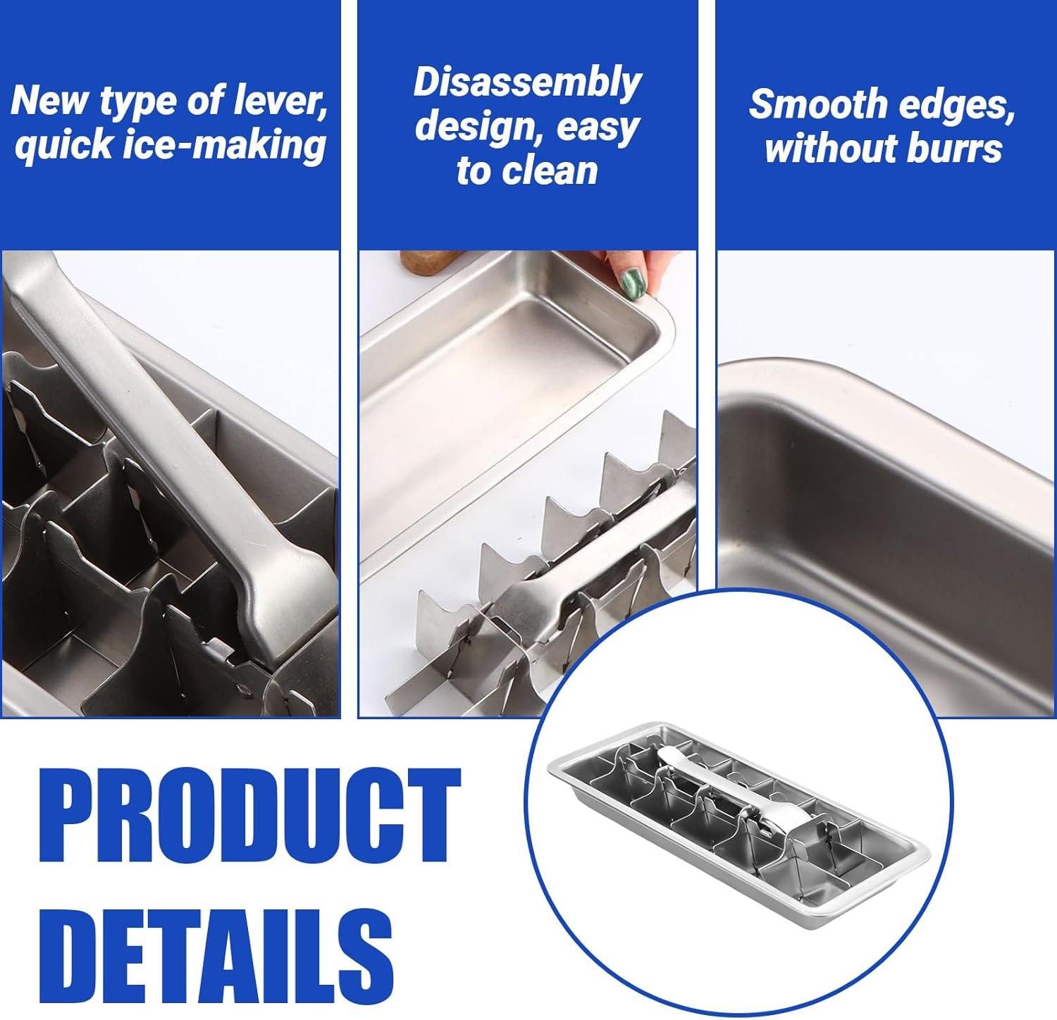 Why We Choose Stainless Steel Ice Trays: Durable, Easy & Safe