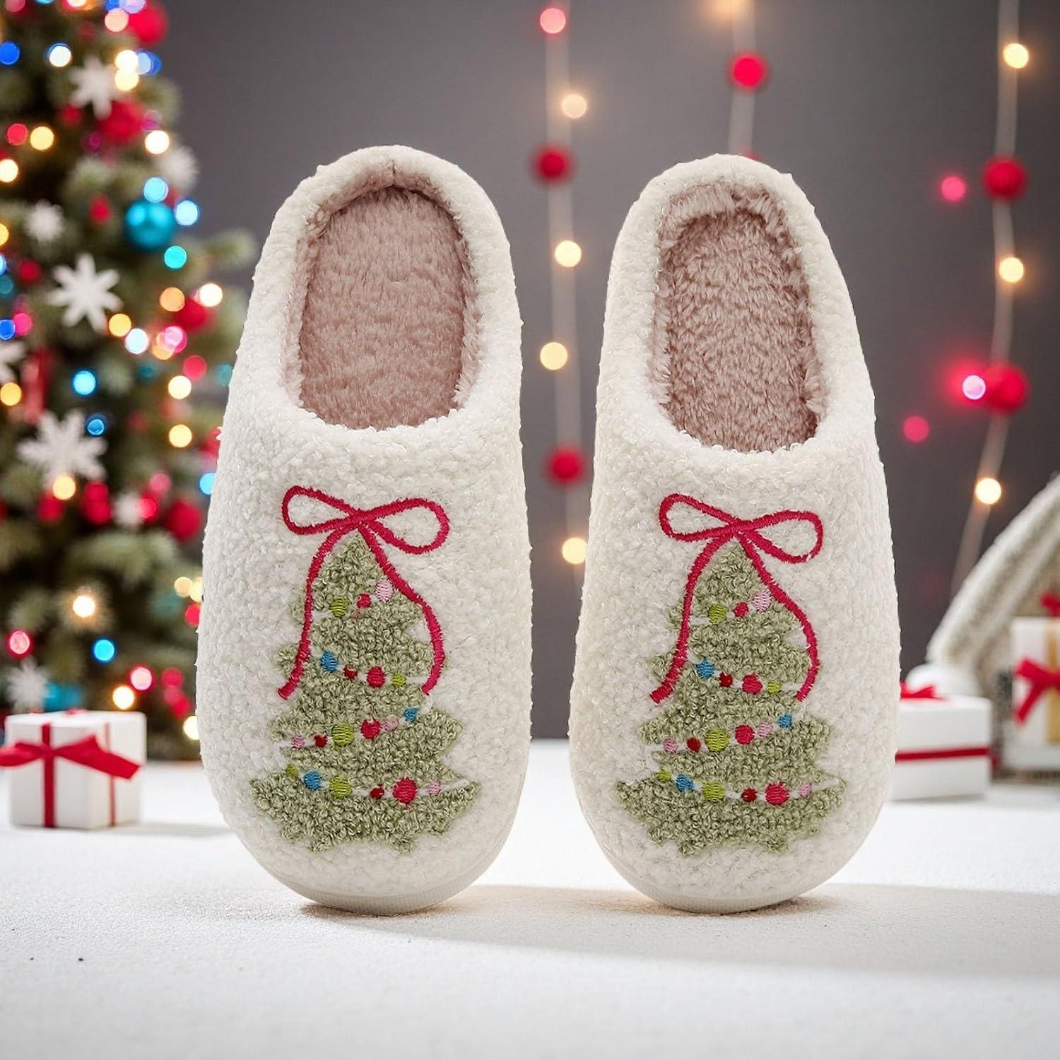 Cozy & Stylish: Our Take on 2025's Plush Christmas Slippers